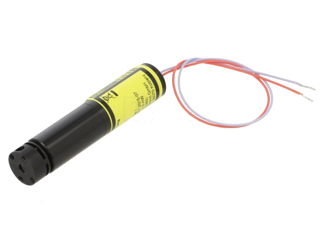 Module: laser; 5mW; groen; lijn; 532nm; 2,7÷3,3VDC; 100÷300mA; 90° Module: laser; 5mW; groen; lijn; 532nm; 2,7÷3,3VDC; 100÷300mA; 90°